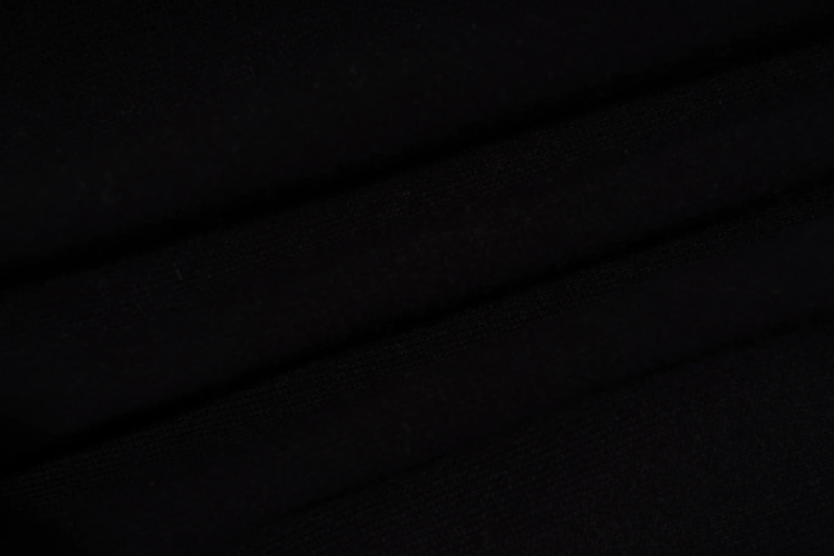 Black fabric texture
