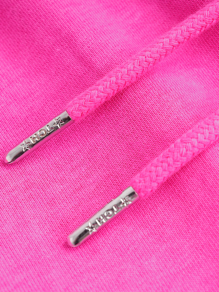 TCH Rhinestone Elephant Print Elastic Waist Shorts