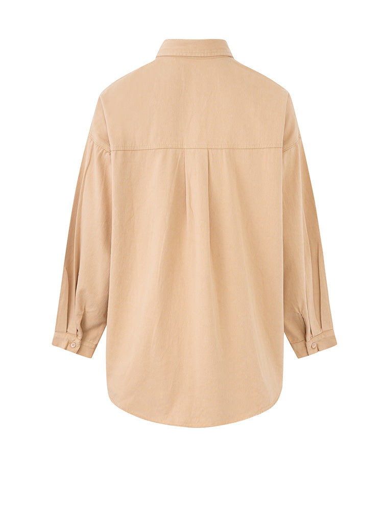 TCH Retro Rhinestone Bear Button Down Shirt