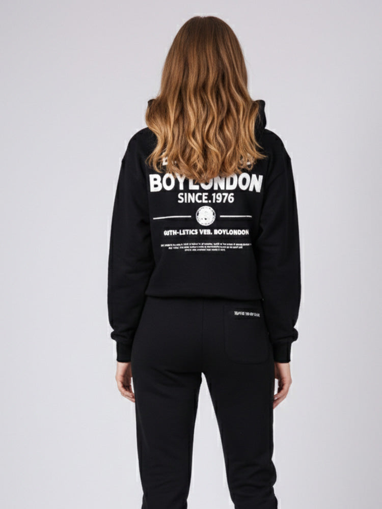 TCH Black Rhinestone Pullover Sweatshirt