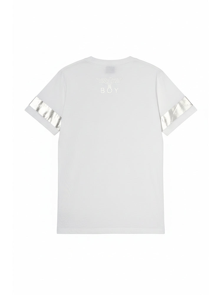 TCH Graphic Print White Cotton T-shirt