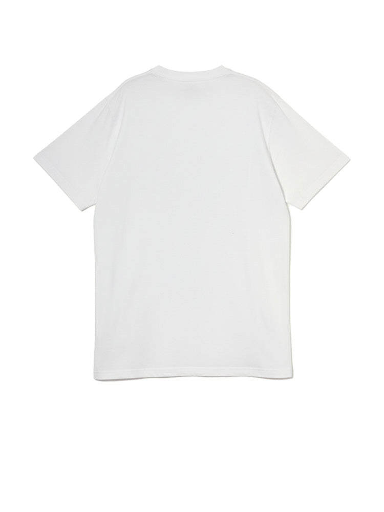TCH Graphic Print White Cotton Tee
