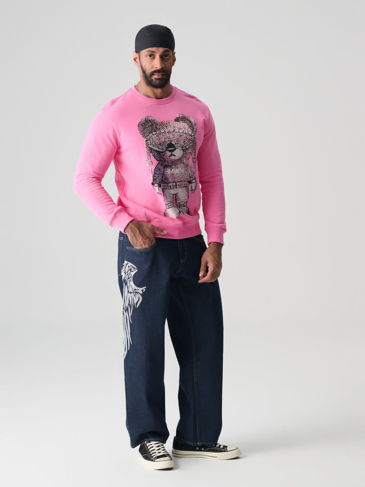 TCH Casual Wide Leg Denim Jeans