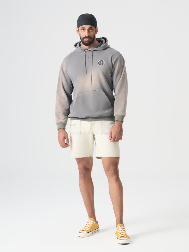 TCH Men's Wings Rhinestone Drawstring Hoodies