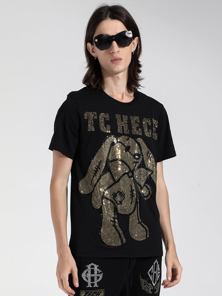 TCH Rabbit Printed Loost T-Shirt