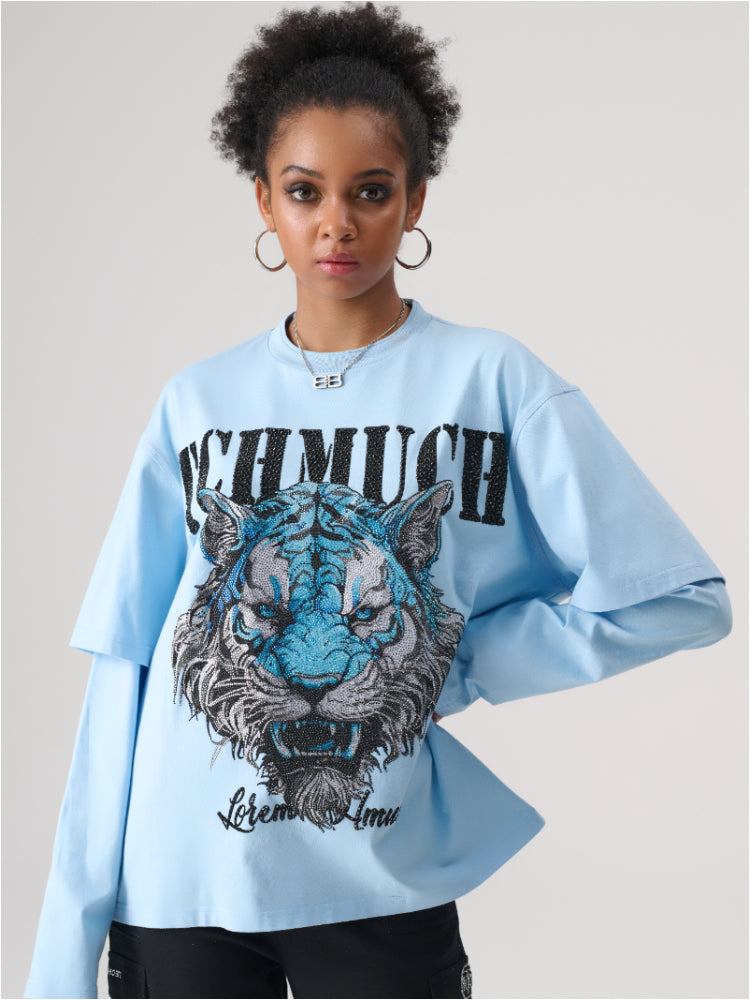 TCH Women's Elastic Waist Wide-Leg Pants