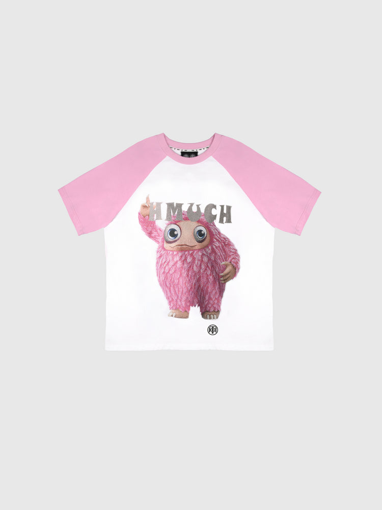 TCH Graphic Rhinestone Patch Crew Neck T-Shirt