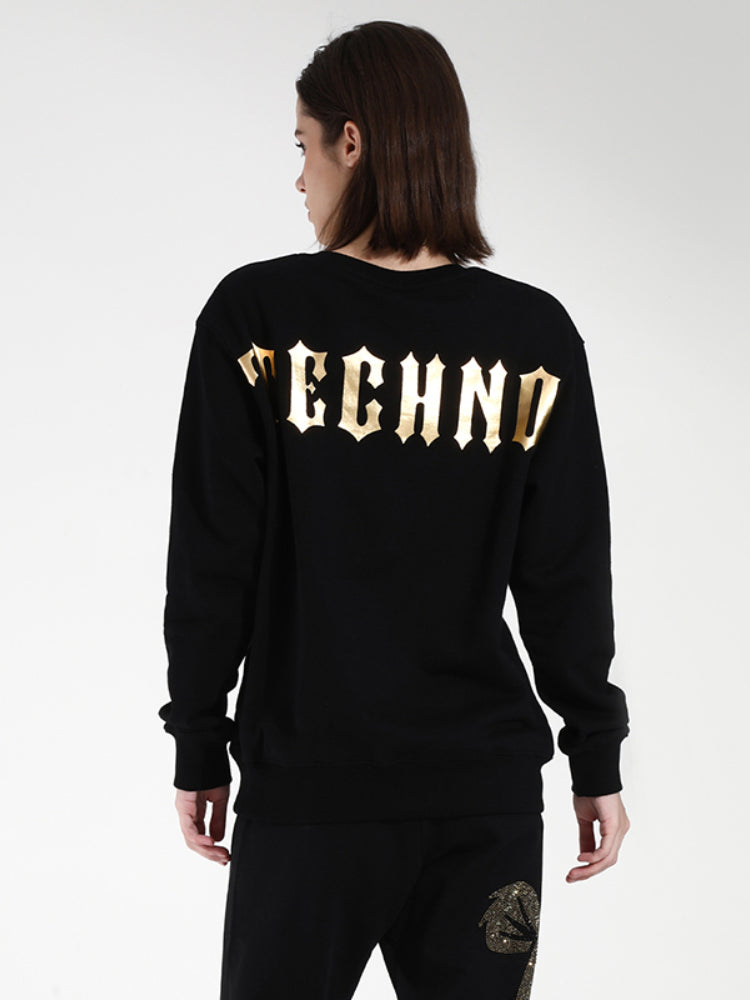 tch animals printed crew neck sweatshirt black HighEnd Luxury Streetwear Brand Official Showcase
