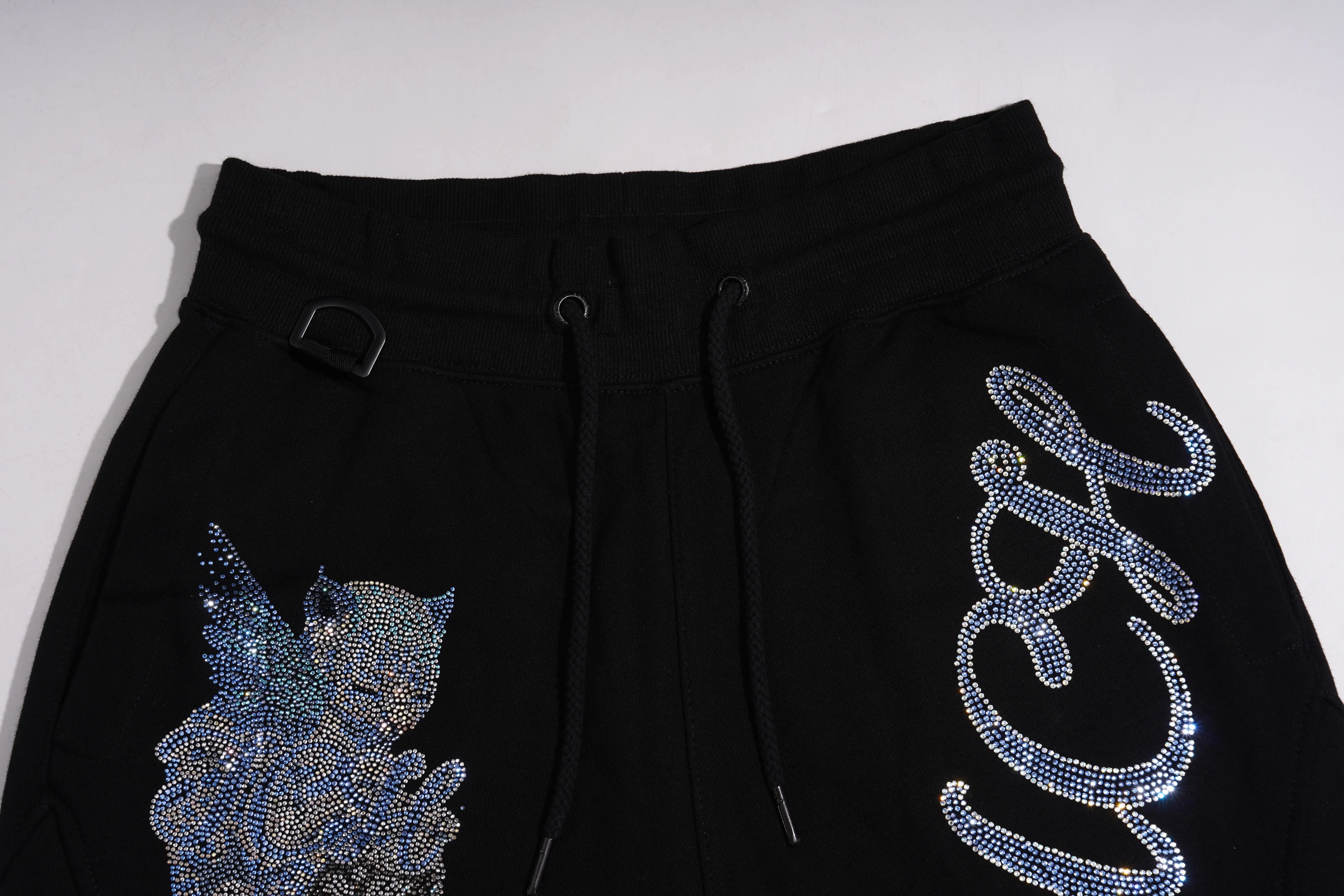 TCH BOYLONDON Rhinestone Butterfly Streetwear Shorts Luxury Streetwear Brand Official Showcase