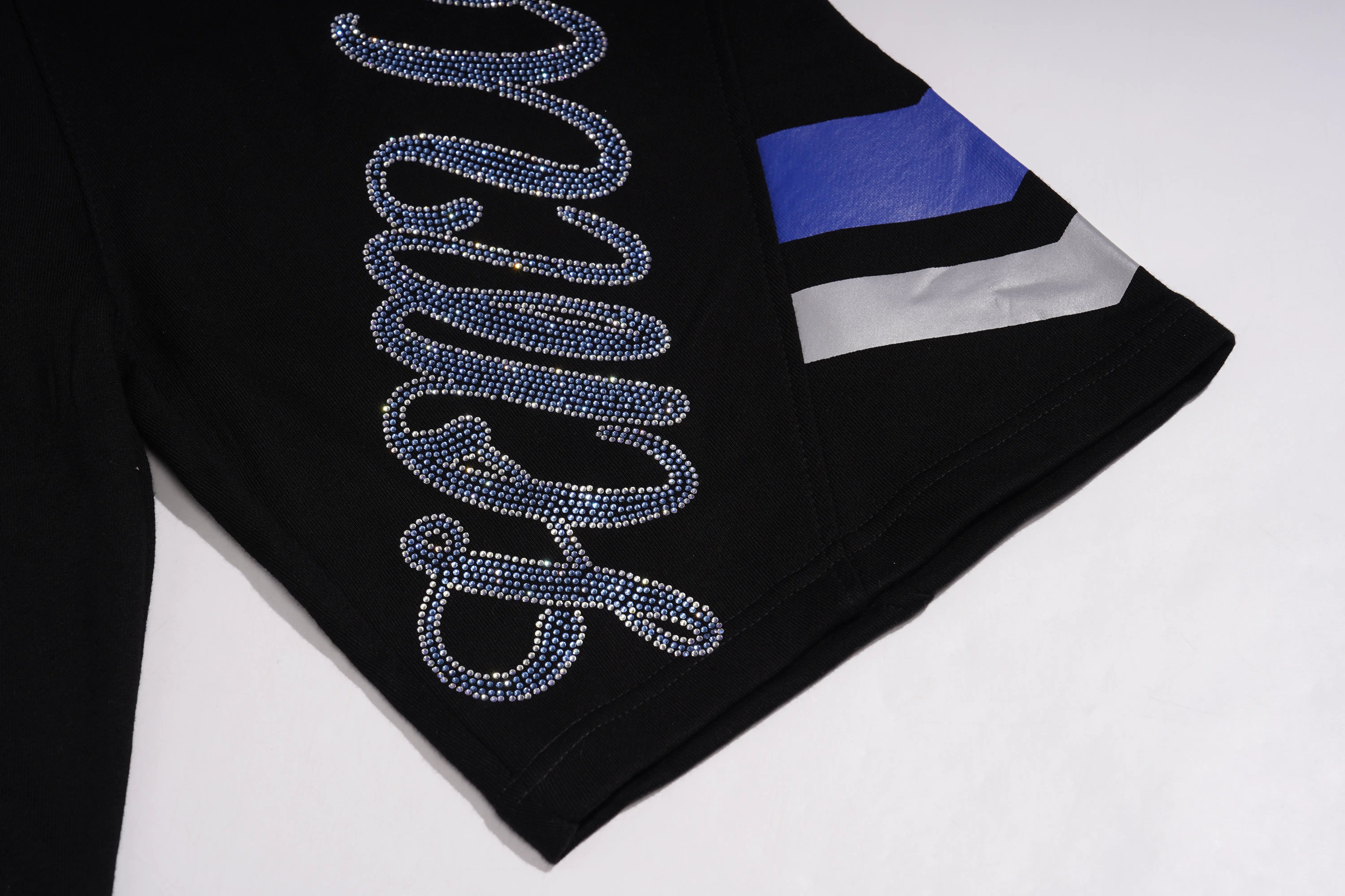 TCH BOYLONDON Rhinestone Butterfly Streetwear Shorts Luxury Streetwear Brand Official Showcase