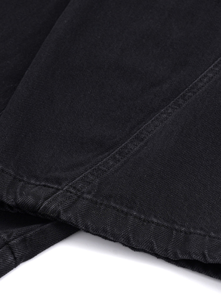 tch bow print rhinestone wide leg jeans black HighEnd Luxury Streetwear Brand Official Showcase