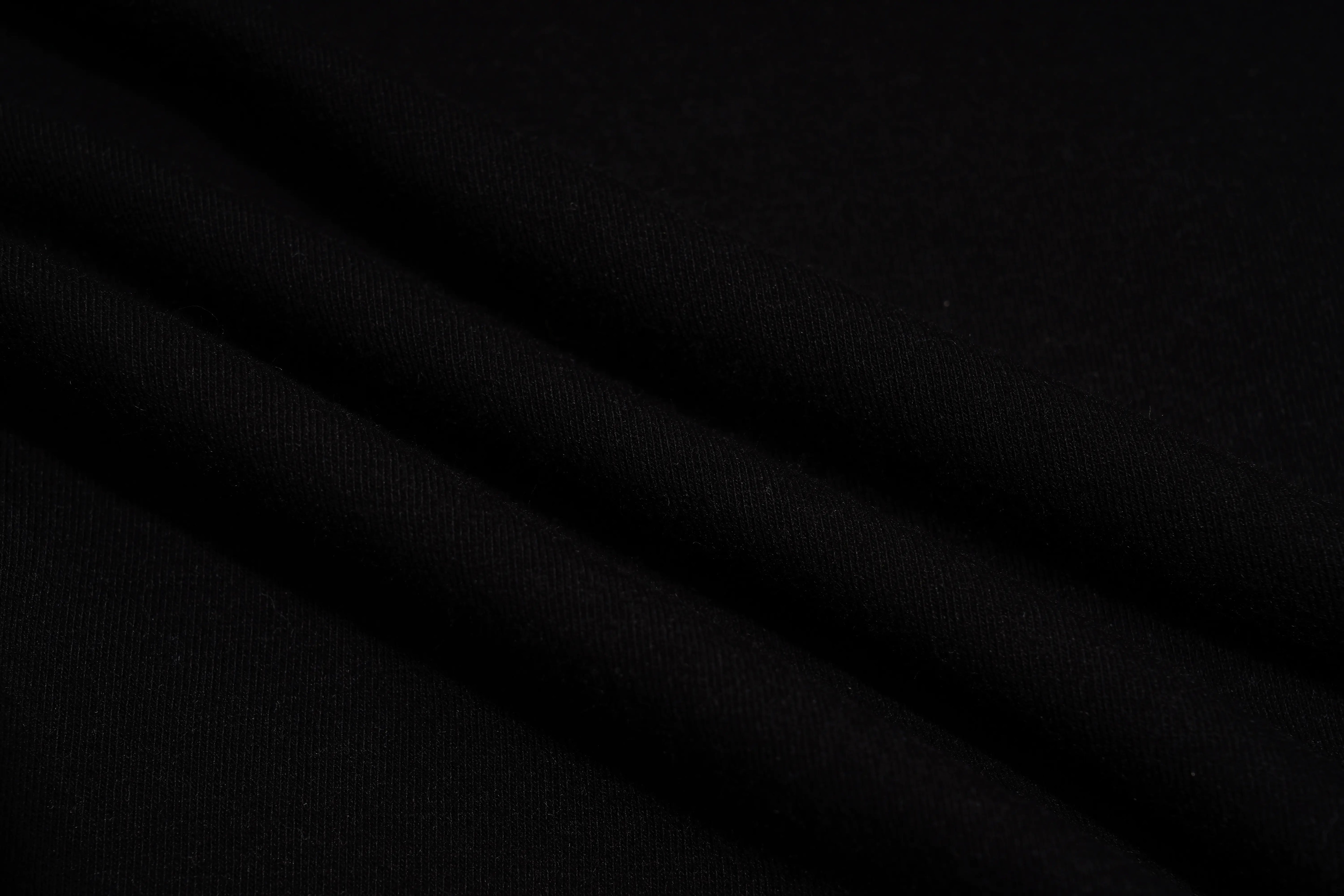 Black fabric texture, TCH Butterfly Rhinestone Oversized T-Shirt
