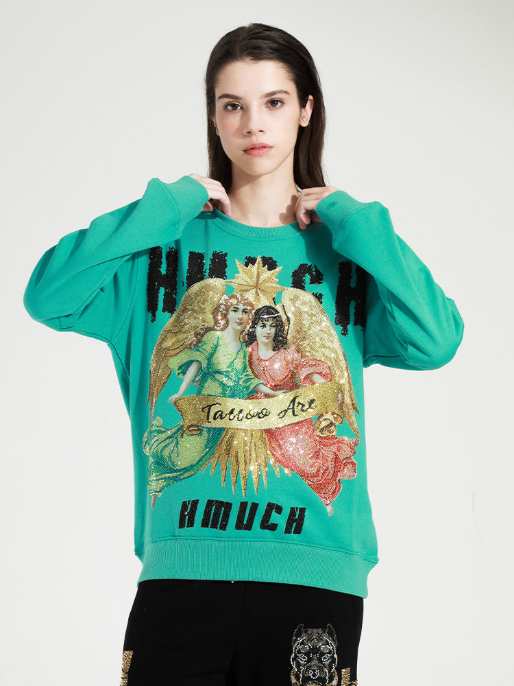 TCH Hot Diamond Casual Graphic Sweatshirt