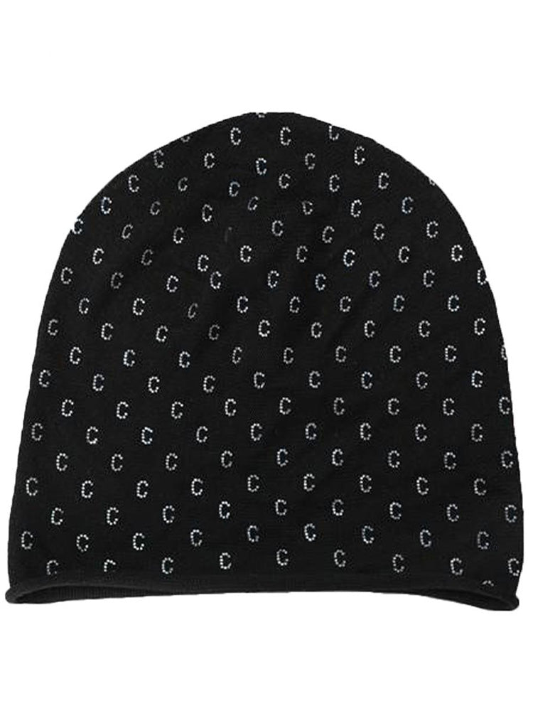 tch fashion black knitted letter beanie black HighEnd Luxury Streetwear Brand Official Showcase