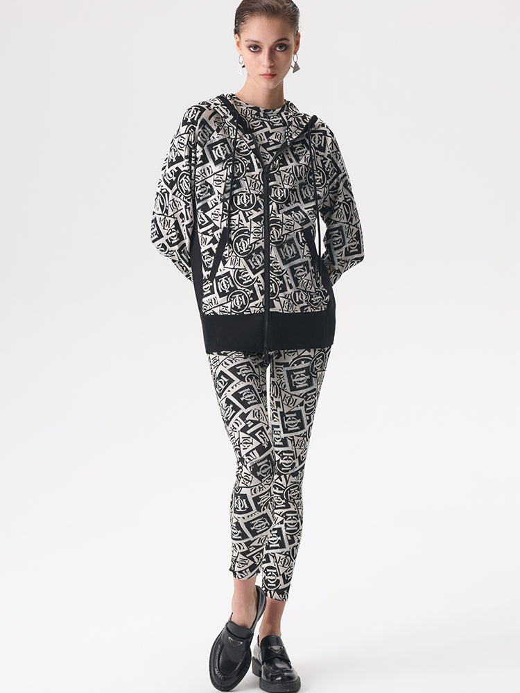 tch full sleeve print crop full-zip hoodie black HighEnd Luxury Streetwear Brand Official Showcase