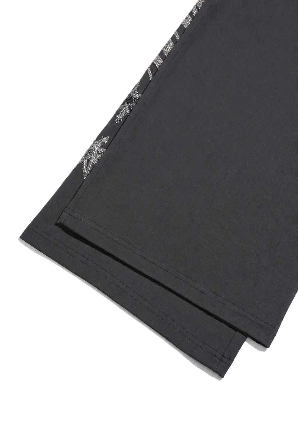 TCH Gothic Cross Rhinestone Wide Leg Sweatpants Luxury Streetwear Brand Official Showcase