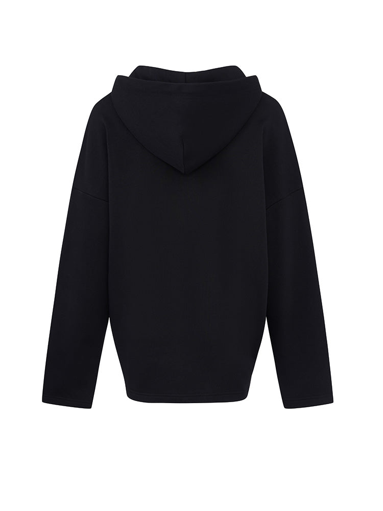 tch graphic rhinestone cotton unisex hoodie black HighEnd Luxury Streetwear Brand Official Showcase