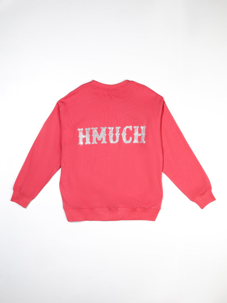 TCH Little Cat Printed Long Sleeve Sweatshirt