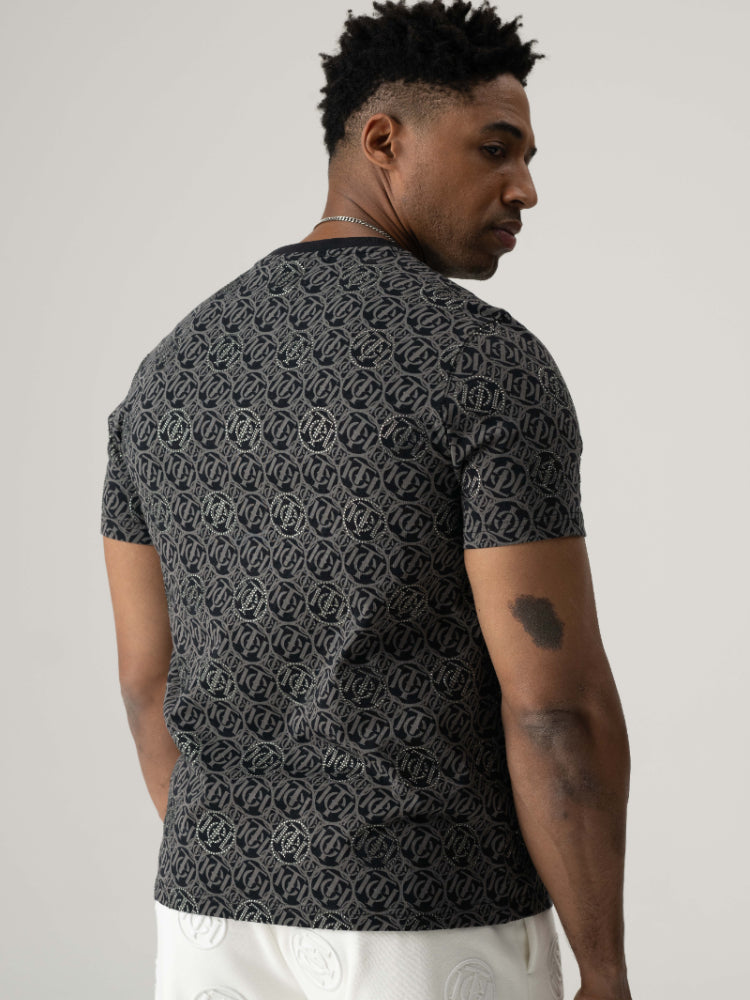 tch logo printed cotton unisex t-shirt gray HighEnd Luxury Streetwear Brand Official Showcase