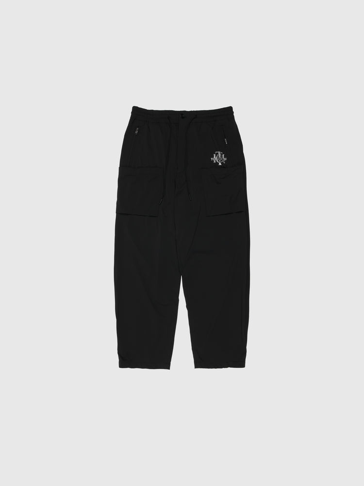 tch men's graphic loose straight pants black HighEnd Luxury Streetwear Brand Official Showcase
