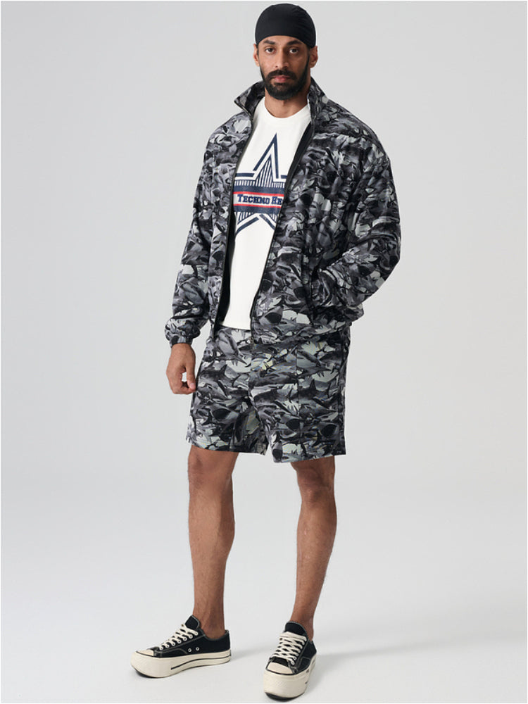 TCH Men's Rhinestone Outdoor Tide Hybrid Jacket with pockets multicolor HighEnd Luxury Streetwear Brand Official Showcase