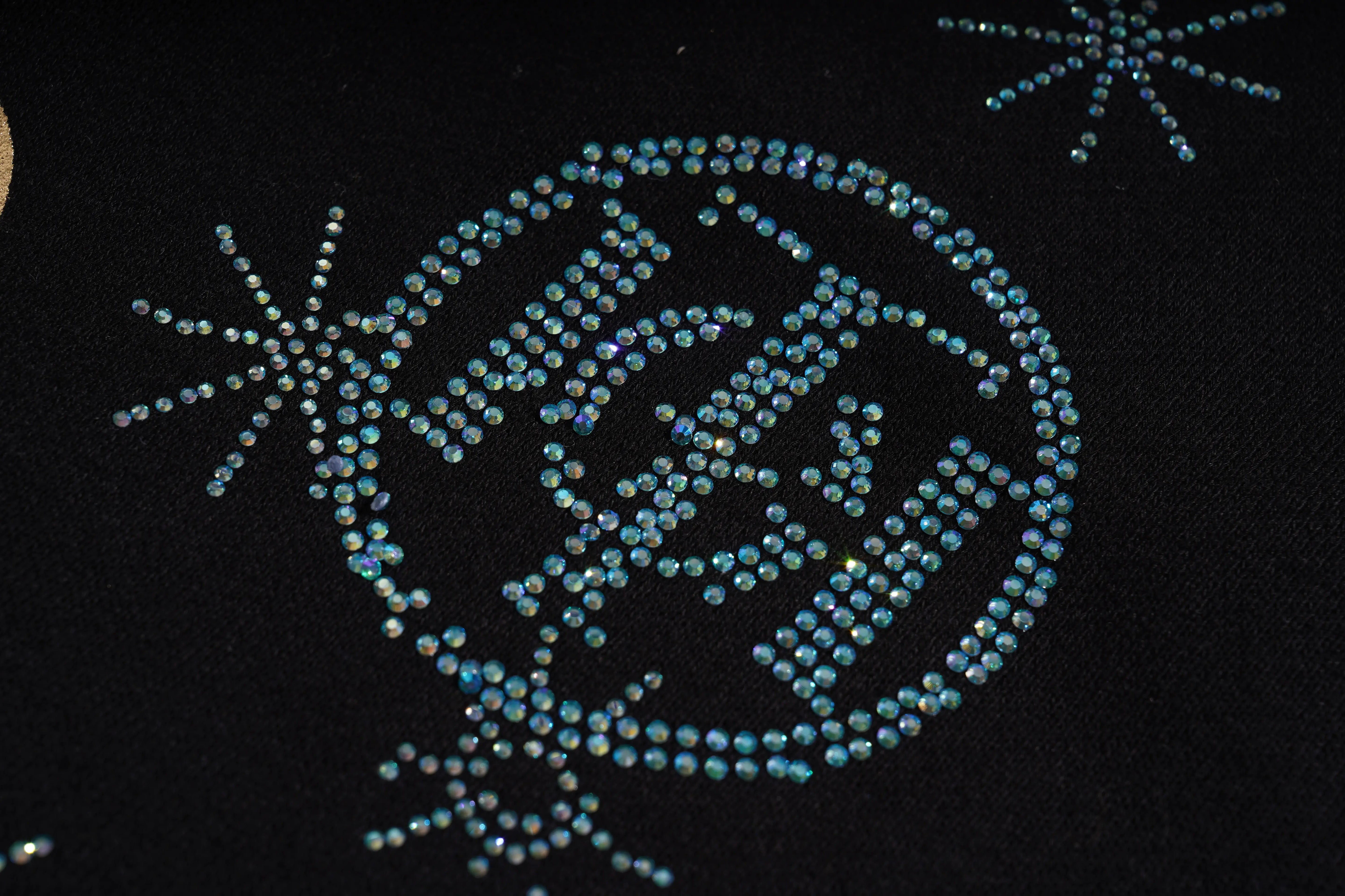 TCH Panda Rhinestone Black Jogger Pants Luxury Streetwear Brand Official Showcase
