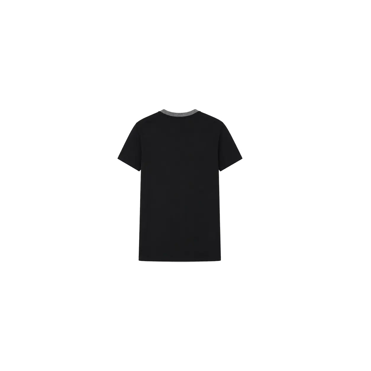 Black t-shirt on a white background, TCH Piggy Techno Rhinestone T-Shirt