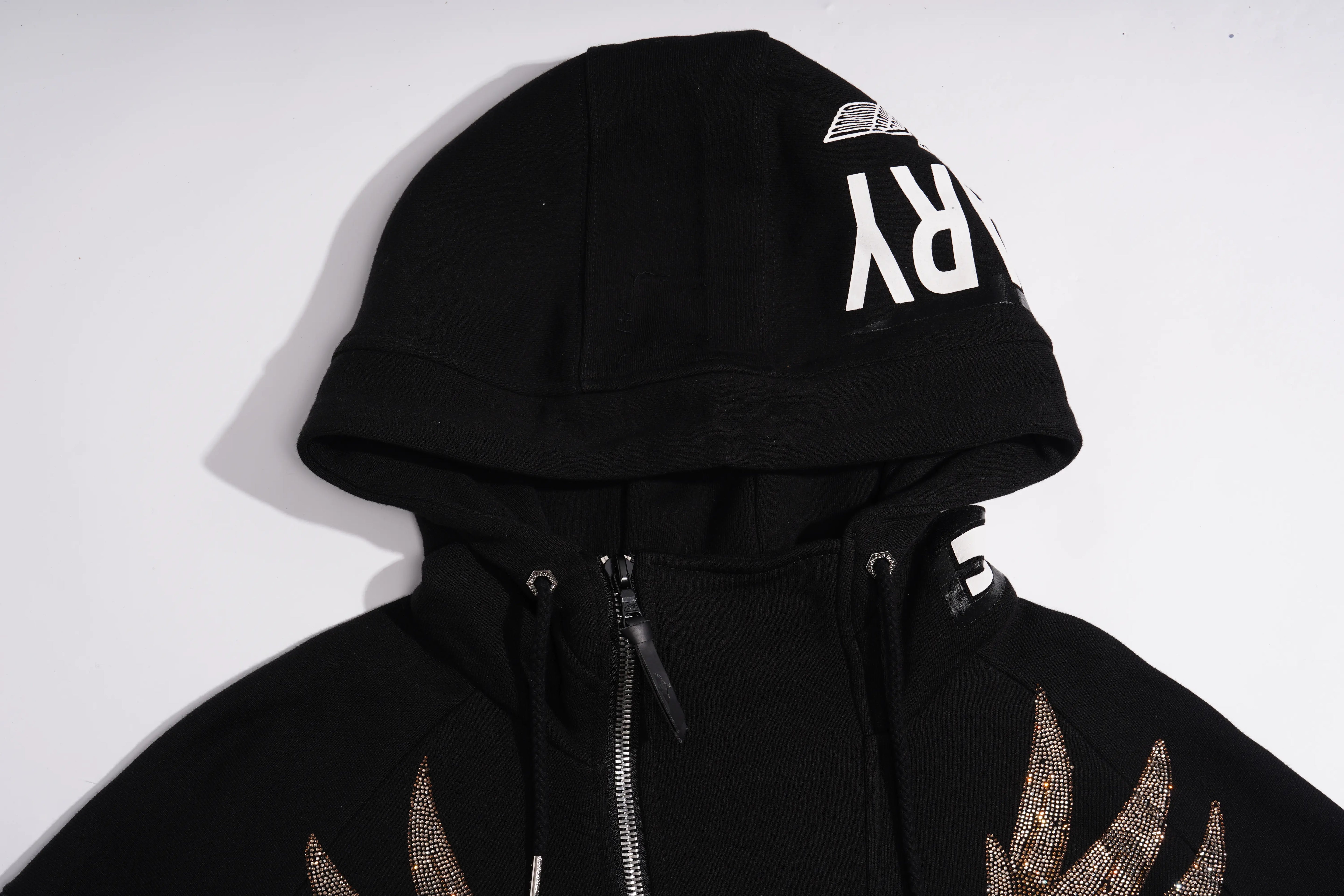 TCH Rhinestone Angel Wings Hoodie Luxury Streetwear Brand Official Showcase