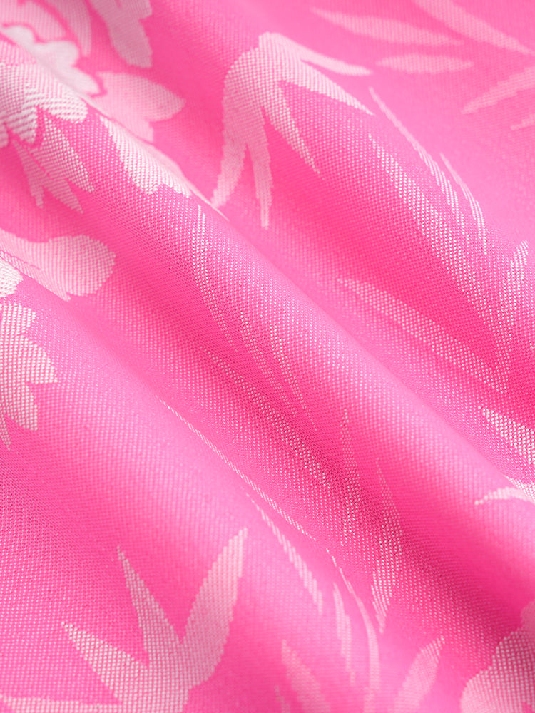 tch rhinestone floral jacquard shorts pink HighEnd Luxury Streetwear Brand Official Showcase