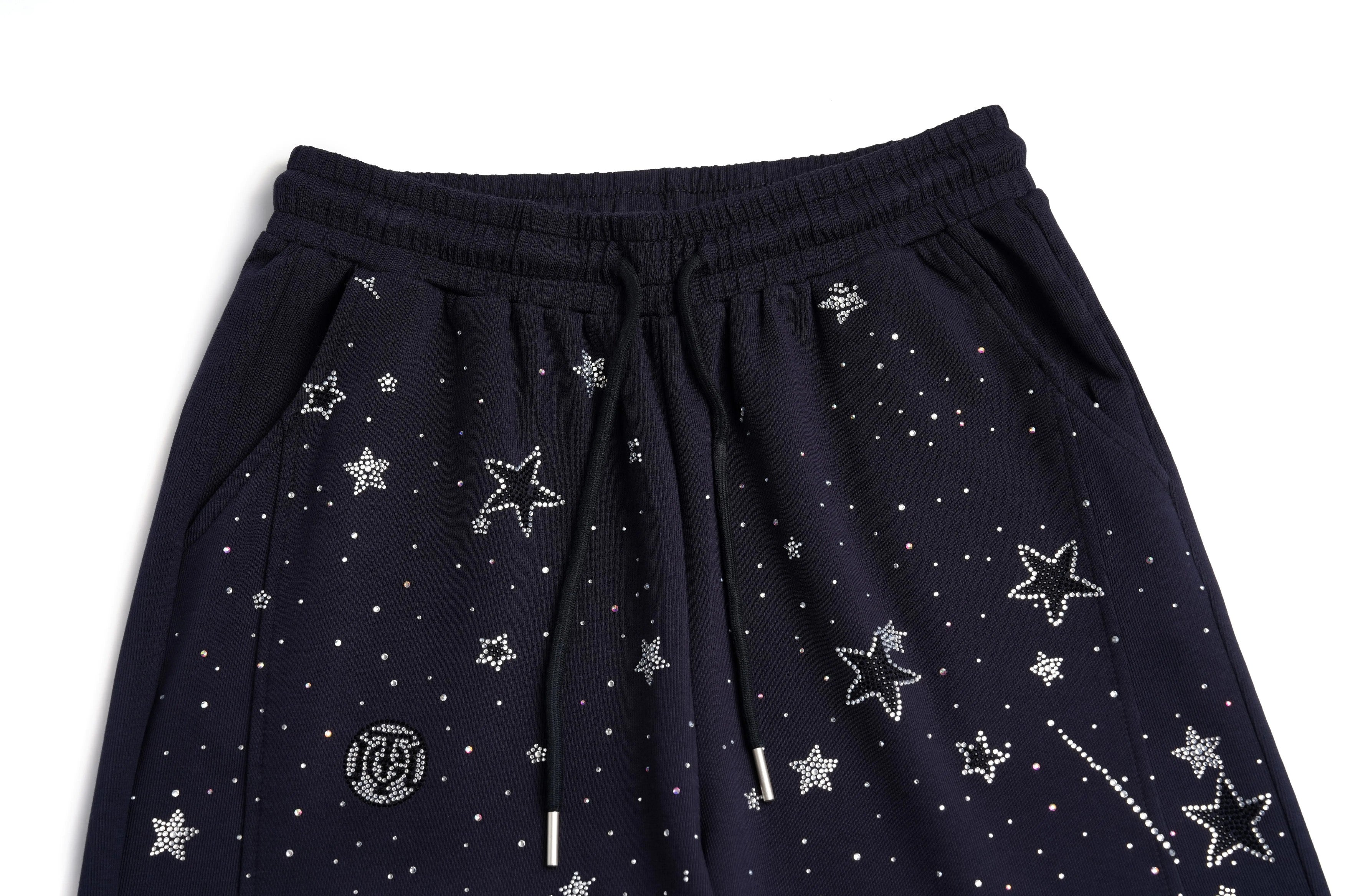 TCH Rhinestone Galaxy Three-Piece Tracksuit Set - 6