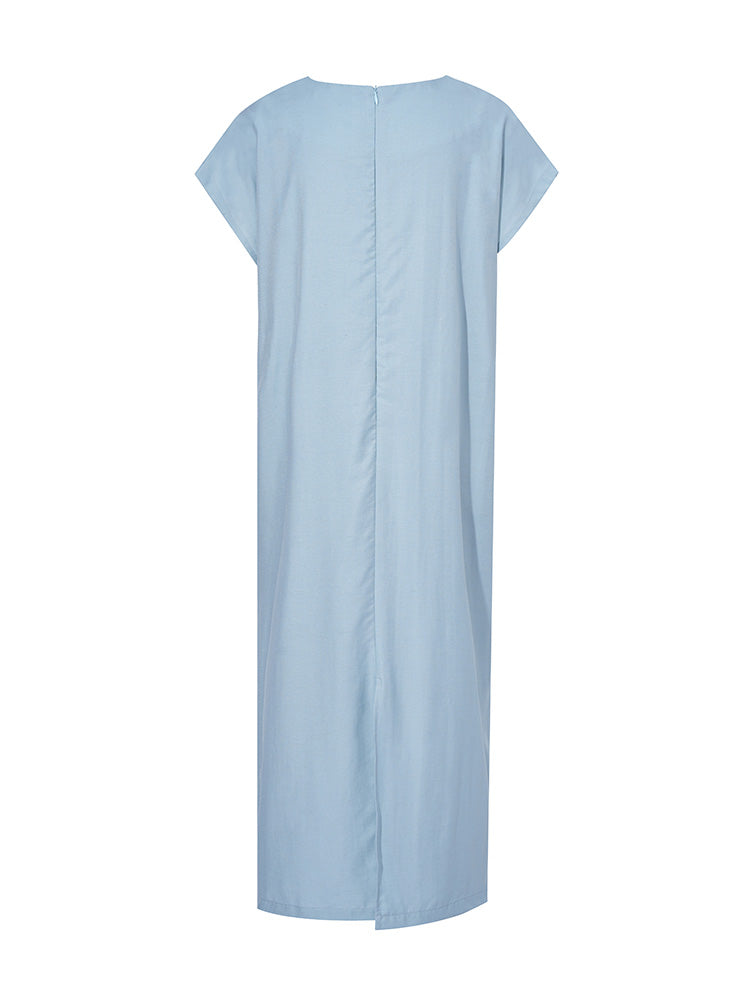 tch rhinestone graphic twist waist midi dress lightblue HighEnd Luxury Streetwear Brand Official Showcase