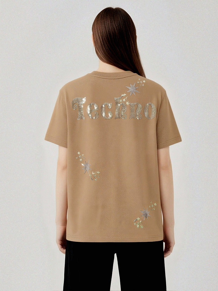 TCH Rhinestone LABUBU Graphic T-Shirt-3