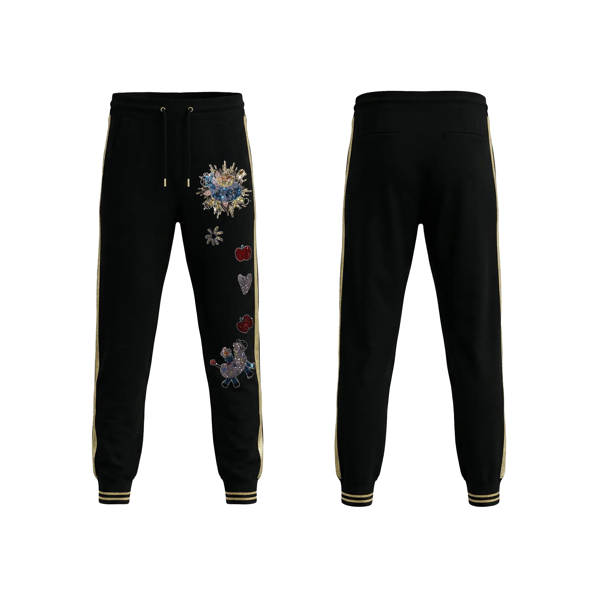 TCH Rhinestone Pony Fantasy Jogger Pants Luxury Streetwear Brand Official Showcase
