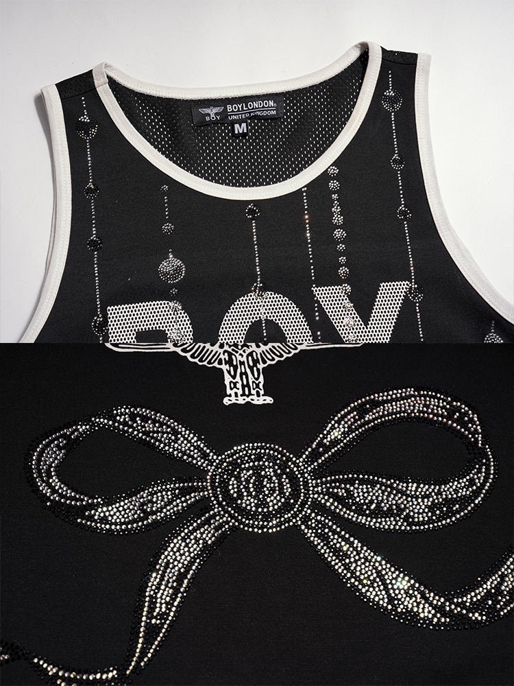 tch rhinestone sequin tank dress black HighEnd Luxury Streetwear Brand Official Showcase