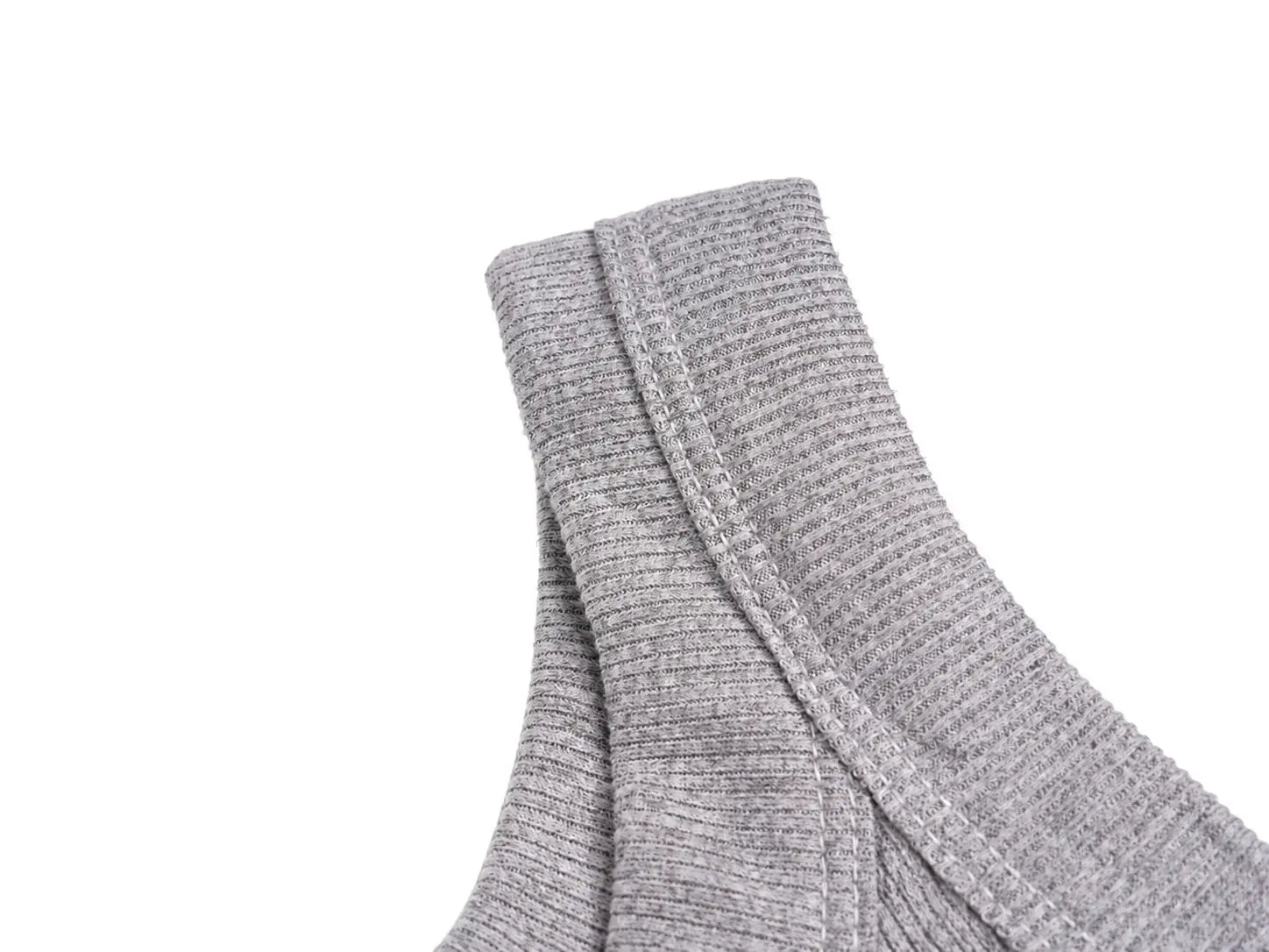 Gray textured fabric roll on a white background, TCH Rhinestone Signature Ribbed Tank Top