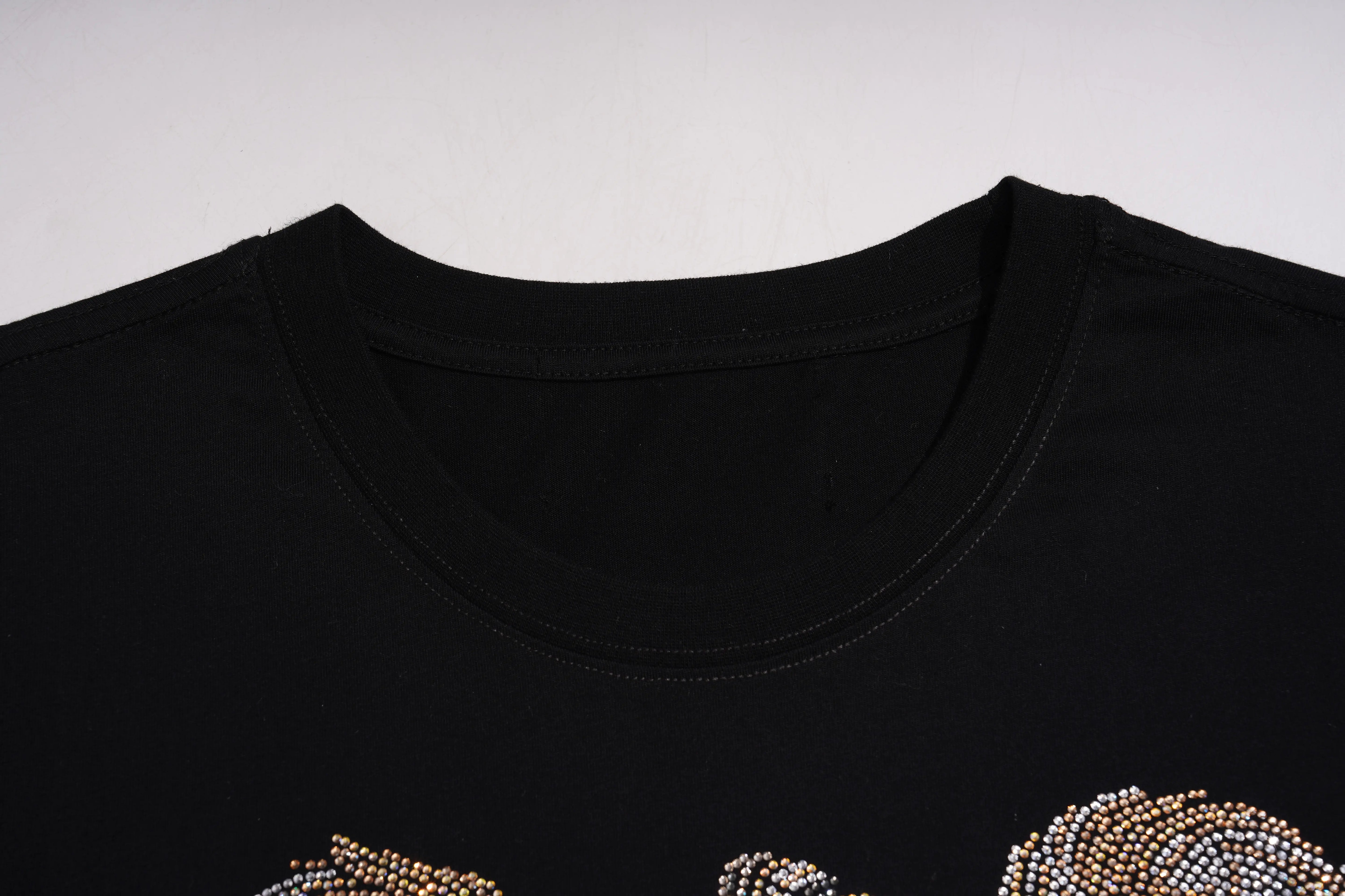 TCH Rhinestone Teddy Bear “BOY 76” Street Graphic Tee - 9