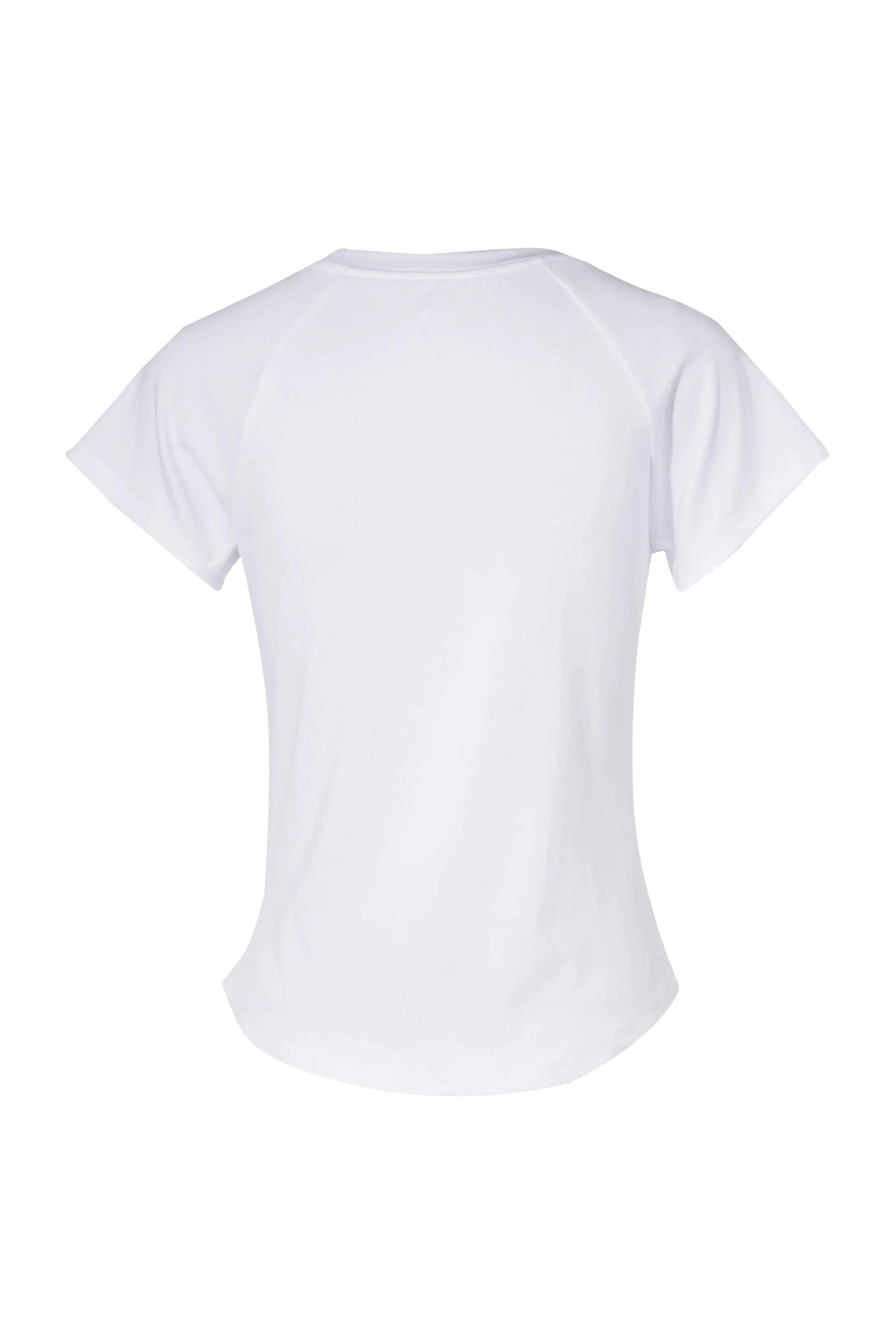 White t-shirt on a white background, TCH Rhinestone Teddy Bear & Bow Graphic T-Shirt
