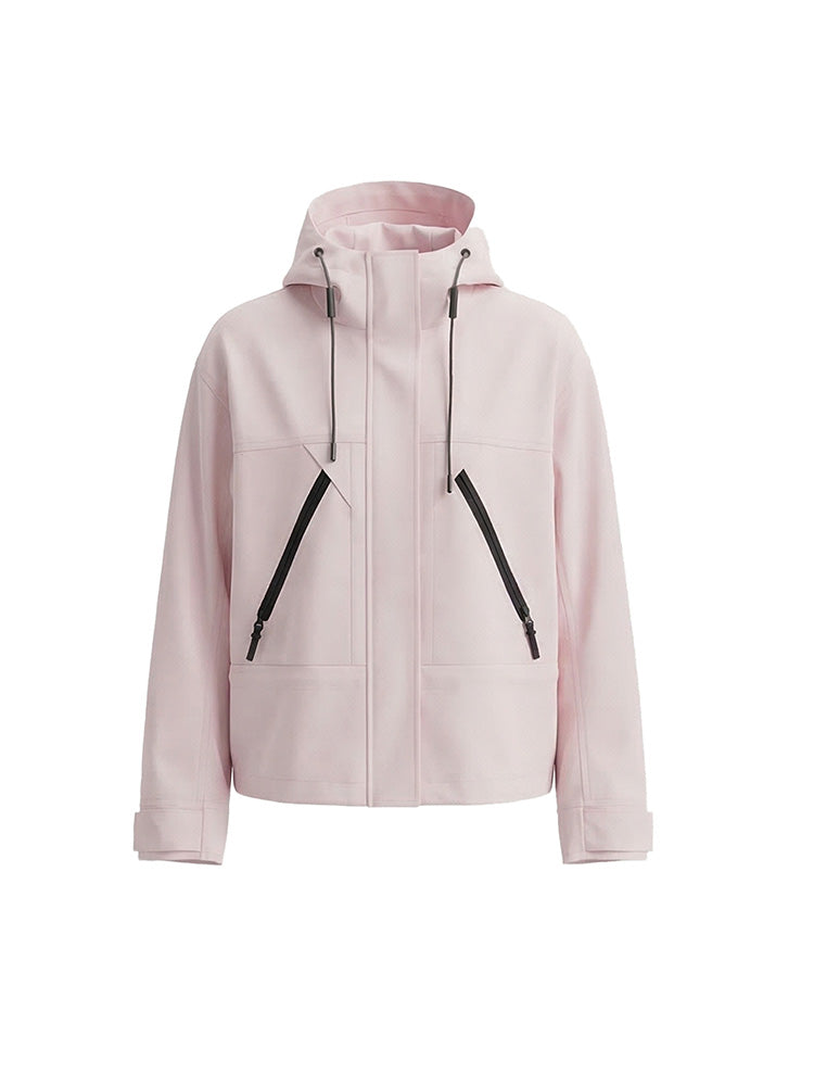 TCH Rhinestone Wings Pink Windbreaker Jacket-6