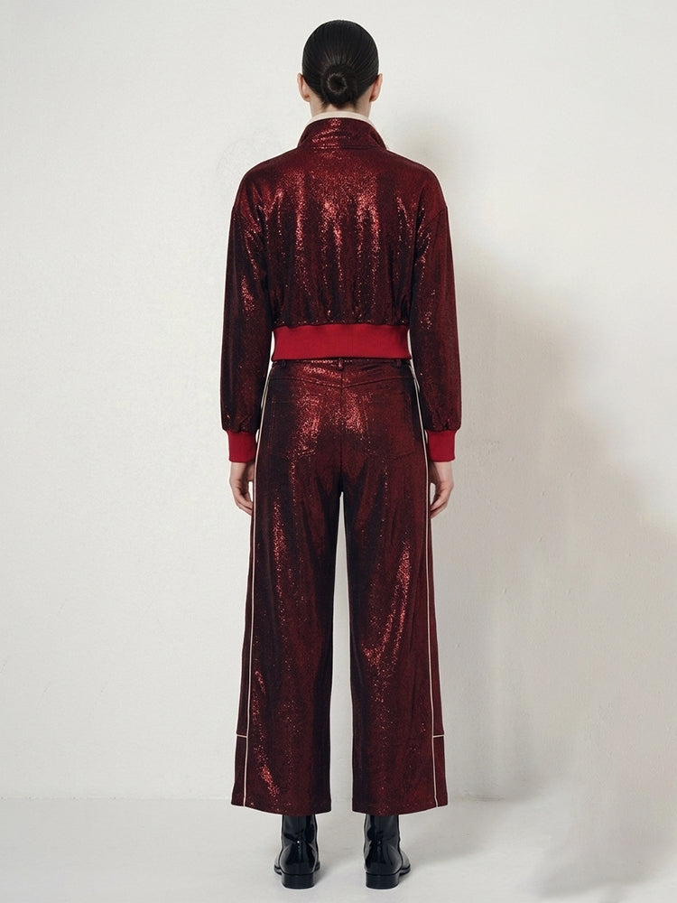 TCH Rhinestone Wings Sequin Tracksuit-2