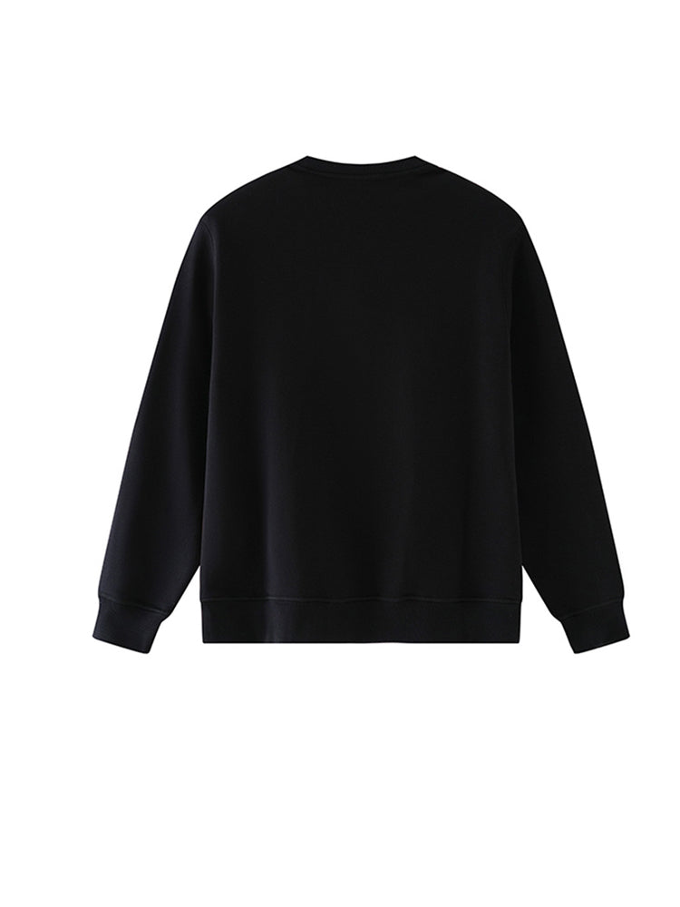 tch sparkle cotton sweatshirt with strass black HighEnd Luxury Streetwear Brand Official Showcase