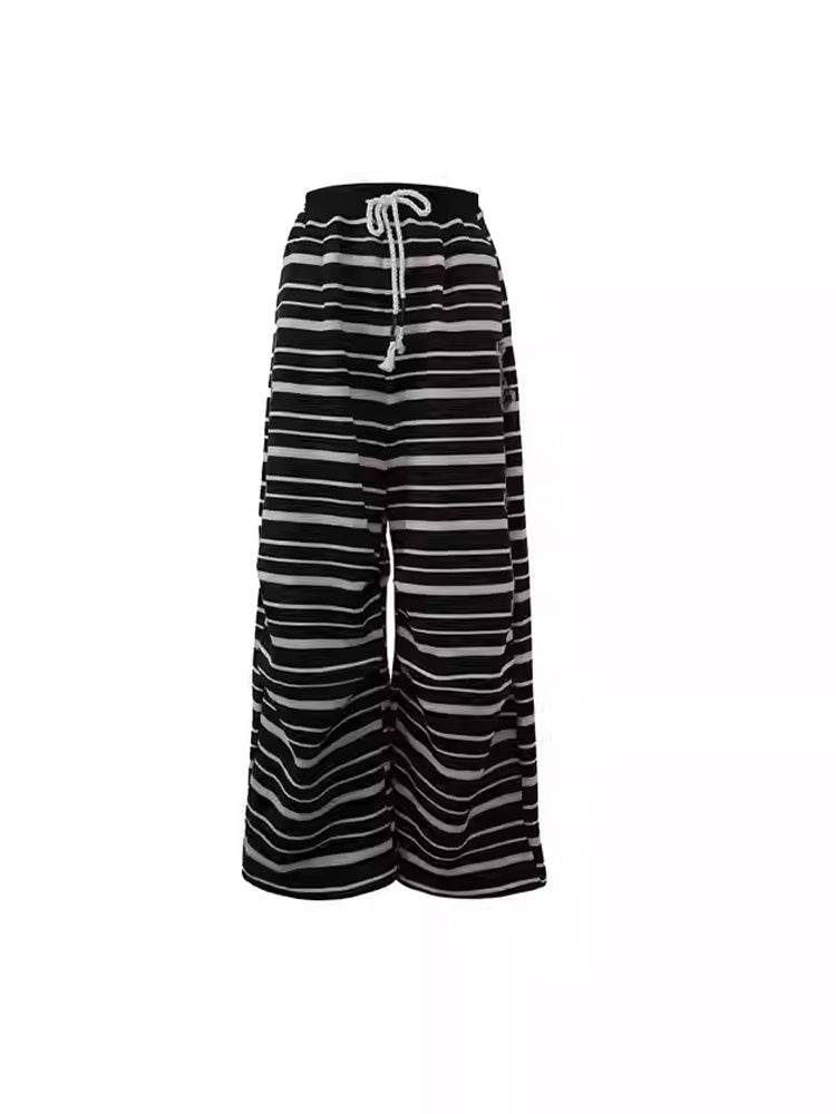 tch striple rhinestone thickened lounge pants multicolor HighEnd Luxury Streetwear Brand Official Showcase