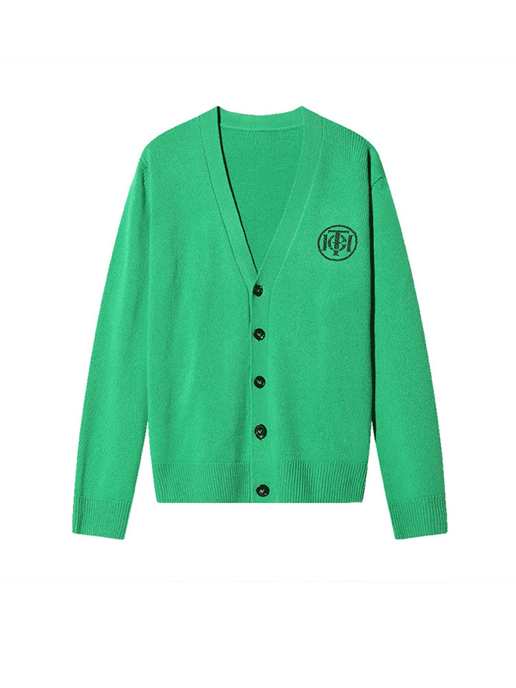 tch unisex button down knit cardigan green HighEnd Luxury Streetwear Brand Official Showcase