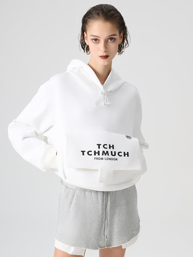 tch white staff uniform hoodie white HighEnd Luxury Streetwear Brand Official Showcase