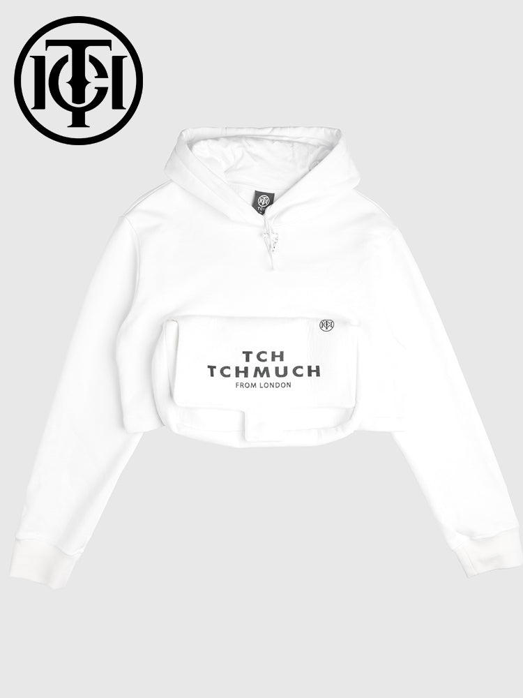 tch white staff uniform hoodie white HighEnd Luxury Streetwear Brand Official Showcase