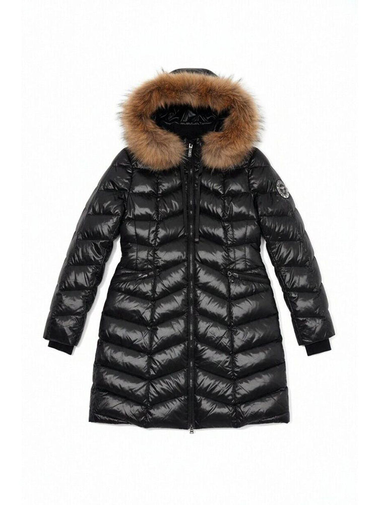 TCH Luxe Fur Collar Puffer Coat