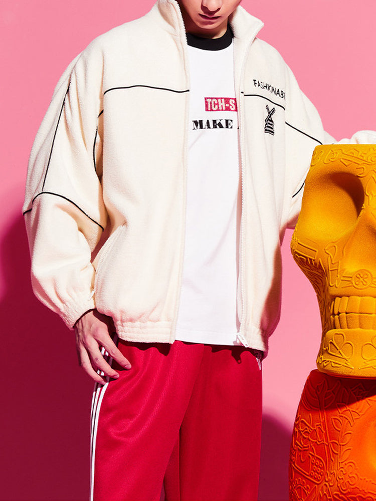 TCH Rhinestone Zip Sweatershirt Jacket