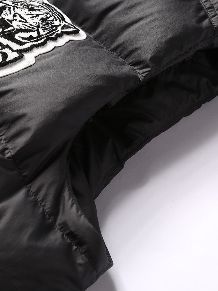 TCH Zip Up Puffer Down Vest Unisex Coat