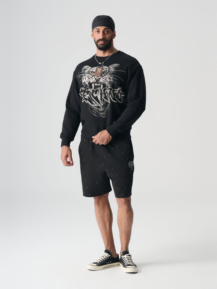 TCH Men's Tiger Printed Long Sleeve Sweatshirt