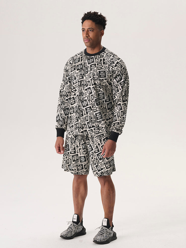 TCH Men's Print Logo Long Sleeve T-shirt