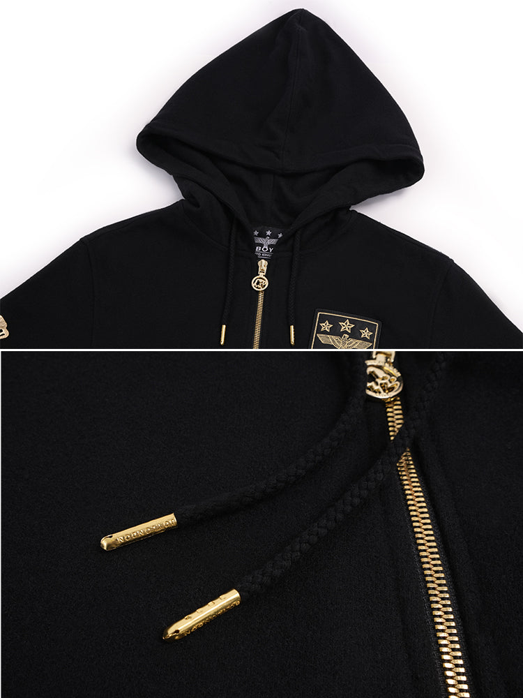 TCH Graphic Streetwear Essential Zip Hoodie